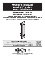 Tripp Lite SRHANDLE1 Owner'S Manual preview