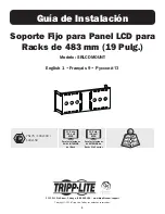 Preview for 5 page of Tripp Lite SRLCDMOUNT Installation Manual