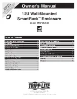Tripp Lite SRW12US33 Owner'S Manual preview
