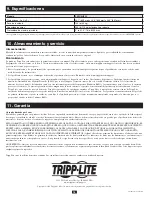 Preview for 16 page of Tripp Lite SRW12US33 Owner'S Manual