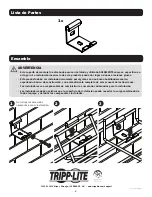 Preview for 4 page of Tripp Lite SRWBWALLBRKTLD Installation Manual