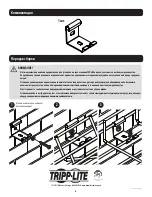 Предварительный просмотр 8 страницы Tripp Lite SRWBWALLBRKTLD Installation Manual