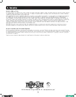 Preview for 16 page of Tripp Lite SRWF12U38 Owner'S Manual