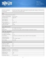 Preview for 2 page of Tripp Lite SUPER7 Specifications