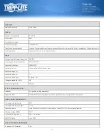 Preview for 2 page of Tripp Lite SUPER7TEL Specifications