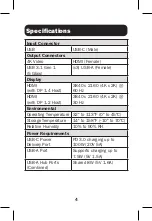 Preview for 4 page of Tripp Lite SYNX6058336 Owner'S Manual