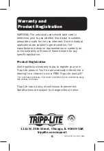 Preview for 6 page of Tripp Lite SYNX6058336 Owner'S Manual