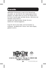 Preview for 30 page of Tripp Lite SYNX6058336 Owner'S Manual