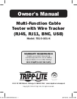 Tripp Lite T010-001-K Owner'S Manual preview