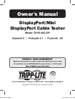 Tripp Lite T040-001-DP Owner'S Manual preview