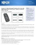 Tripp Lite TLP1008TEL Manual preview