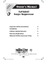 Preview for 1 page of Tripp Lite TLP31SAT Owner'S Manual