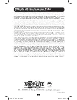 Preview for 4 page of Tripp Lite TLP31SAT Owner'S Manual