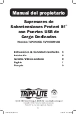 Preview for 5 page of Tripp Lite TLP606DMUSB Owner'S Manual