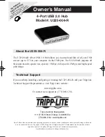 Tripp Lite U225-004-R Owner'S Manual preview