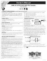 Preview for 1 page of Tripp Lite U227-FT3-R Owner'S Manual