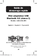 Предварительный просмотр 16 страницы Tripp Lite U261-001-BT4 Quick Start Manual