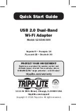 Preview for 1 page of Tripp Lite U263-AC600 Quick Start Manual