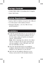 Preview for 3 page of Tripp Lite U263-AC600 Quick Start Manual