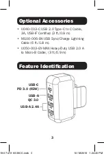 Preview for 3 page of Tripp Lite U280-A04-A3C1 Quick Start Manual