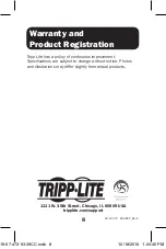 Preview for 8 page of Tripp Lite U280-A04-A3C1 Quick Start Manual