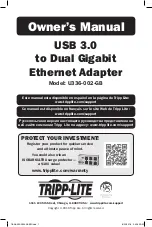 Tripp Lite U336-002-GB Owner'S Manual preview