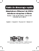 Предварительный просмотр 9 страницы Tripp Lite U336-1G-SFP Quick Start Manual