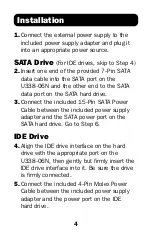 Preview for 4 page of Tripp Lite U338-06N Owner'S Manual