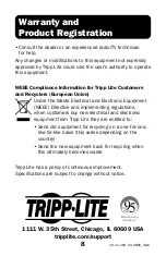 Preview for 8 page of Tripp Lite U338-06N Owner'S Manual