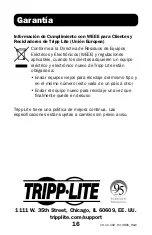 Preview for 16 page of Tripp Lite U338-06N Owner'S Manual