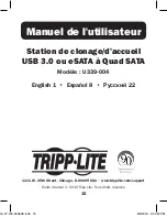 Предварительный просмотр 15 страницы Tripp Lite U339-004 Owner'S Manual