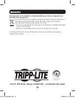 Предварительный просмотр 21 страницы Tripp Lite U339-004 Owner'S Manual