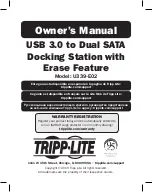 Tripp Lite U339-E02 Owner'S Manual preview