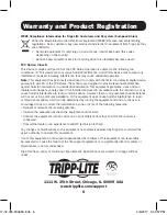 Preview for 6 page of Tripp Lite U357-025-2 Owner'S Manual