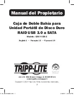 Preview for 7 page of Tripp Lite U357-025-2 Owner'S Manual