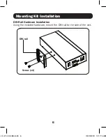 Предварительный просмотр 6 страницы Tripp Lite U360-004-IND Owner'S Manual