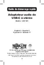 Предварительный просмотр 9 страницы Tripp Lite U437-001 Quick Start Manual