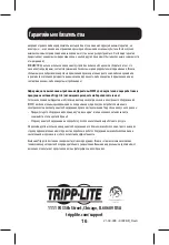 Предварительный просмотр 16 страницы Tripp Lite U437-001 Quick Start Manual