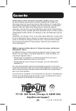 Предварительный просмотр 20 страницы Tripp Lite U437-001 Quick Start Manual