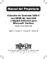 Preview for 9 page of Tripp Lite U442-DOCK14-MS Owner'S Manual