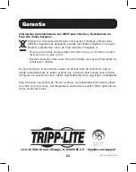 Preview for 21 page of Tripp Lite U442-DOCK20BINT Owner'S Manual