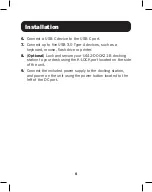 Preview for 8 page of Tripp Lite U442-DOCK21-B Owner'S Manual