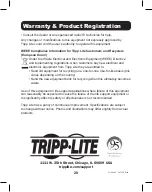 Preview for 28 page of Tripp Lite U442-DOCK22-B Owner'S Manual