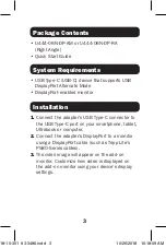 Preview for 3 page of Tripp Lite U444-06N-DP-AM Quick Start Manual