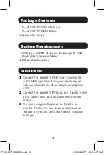 Preview for 3 page of Tripp Lite U444-06N-DVI-AM (White) Quick Start Manual