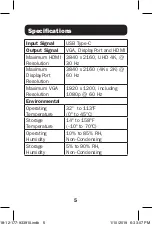 Preview for 5 page of Tripp Lite U444-06N-HVDPW Owner'S Manual