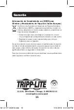 Preview for 15 page of Tripp Lite U444-06N-HVDPW Owner'S Manual