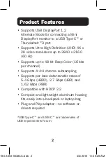 Preview for 2 page of Tripp Lite U444-06N-MDP-AL Quick Start Manual