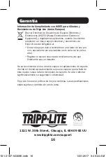 Предварительный просмотр 16 страницы Tripp Lite U457-1M2-SATAG2 Owner'S Manual