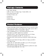 Preview for 2 page of Tripp Lite U457-2M2-SATAG2 Owner'S Manual